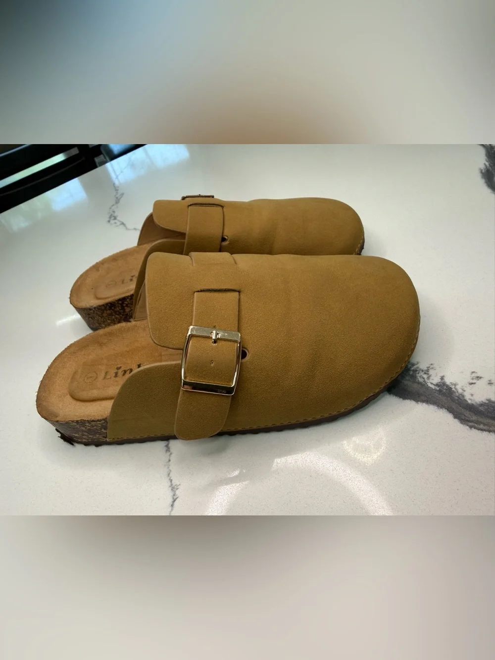 Link Clog Mule Closed Toe Slip On Shoes Girl’s Size 1